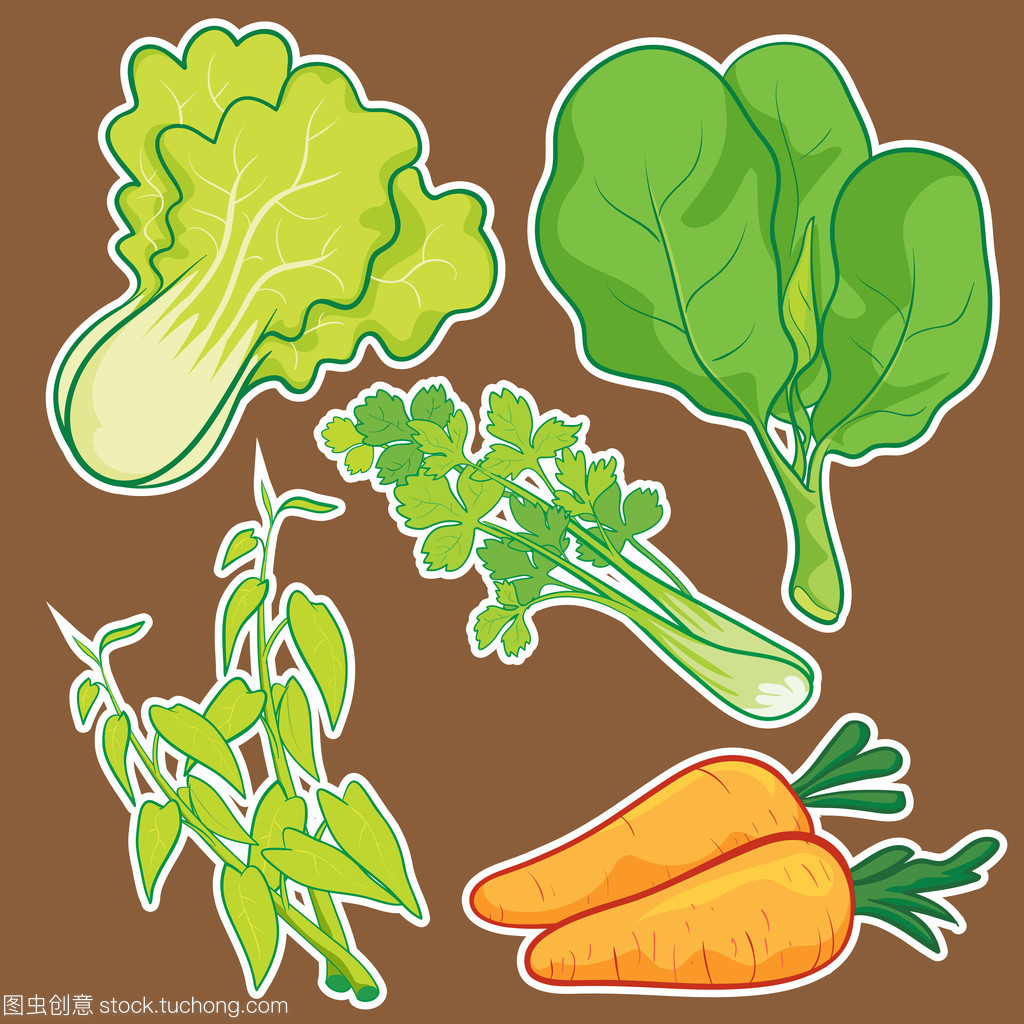 可愛(ài)的蔬菜集 農(nóng)副產(chǎn)品收購(gòu)的溫馨畫卷